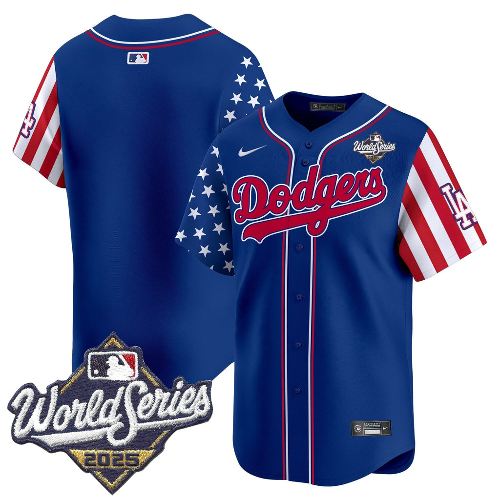 LAD 2025 World Series Vapor Premier Limited Jersey - American Style - All Stitched