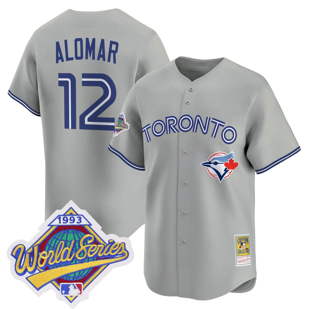 TOR 1993 World Series Vapor Premier Jersey - Throwback Edition - All Stitched