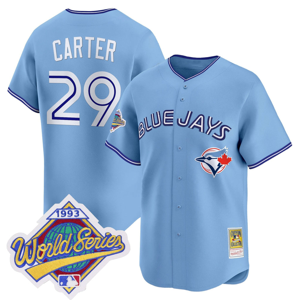 TOR 1993 World Series Vapor Premier Jersey - Throwback Edition - All Stitched