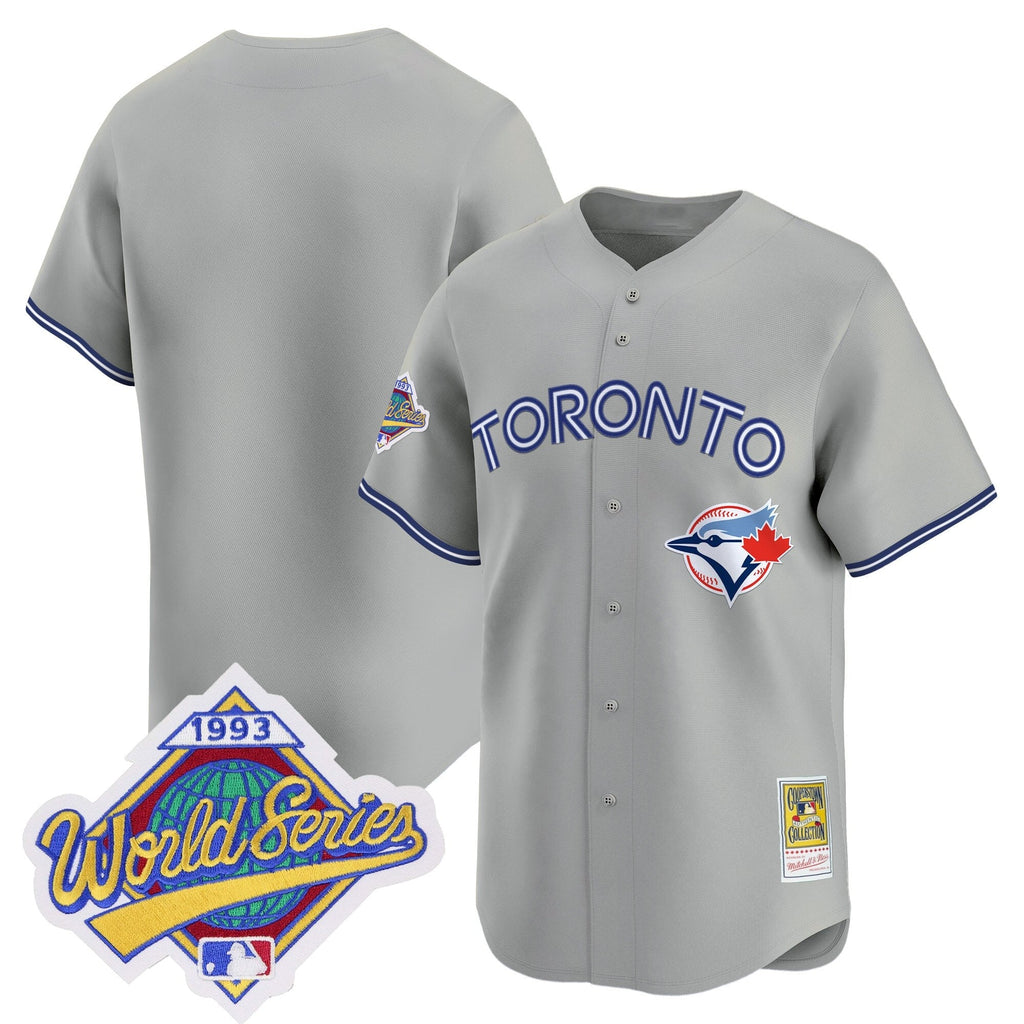 TOR 1993 World Series Vapor Premier Jersey - Throwback Edition - All Stitched