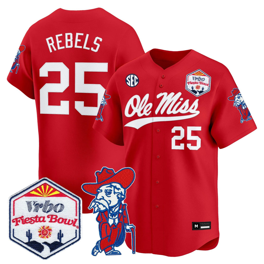 OMR2026 The Fiesta Bowl Vapor Baseball Jersey - All Stitched