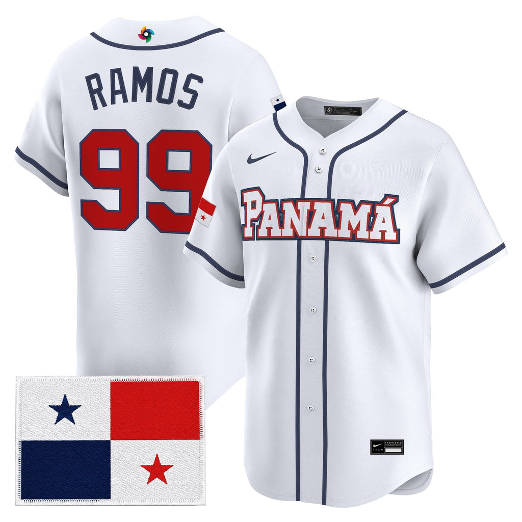 Team Panama 2026 World Baseball Classic Vapor Premier Jersey - All Stitched