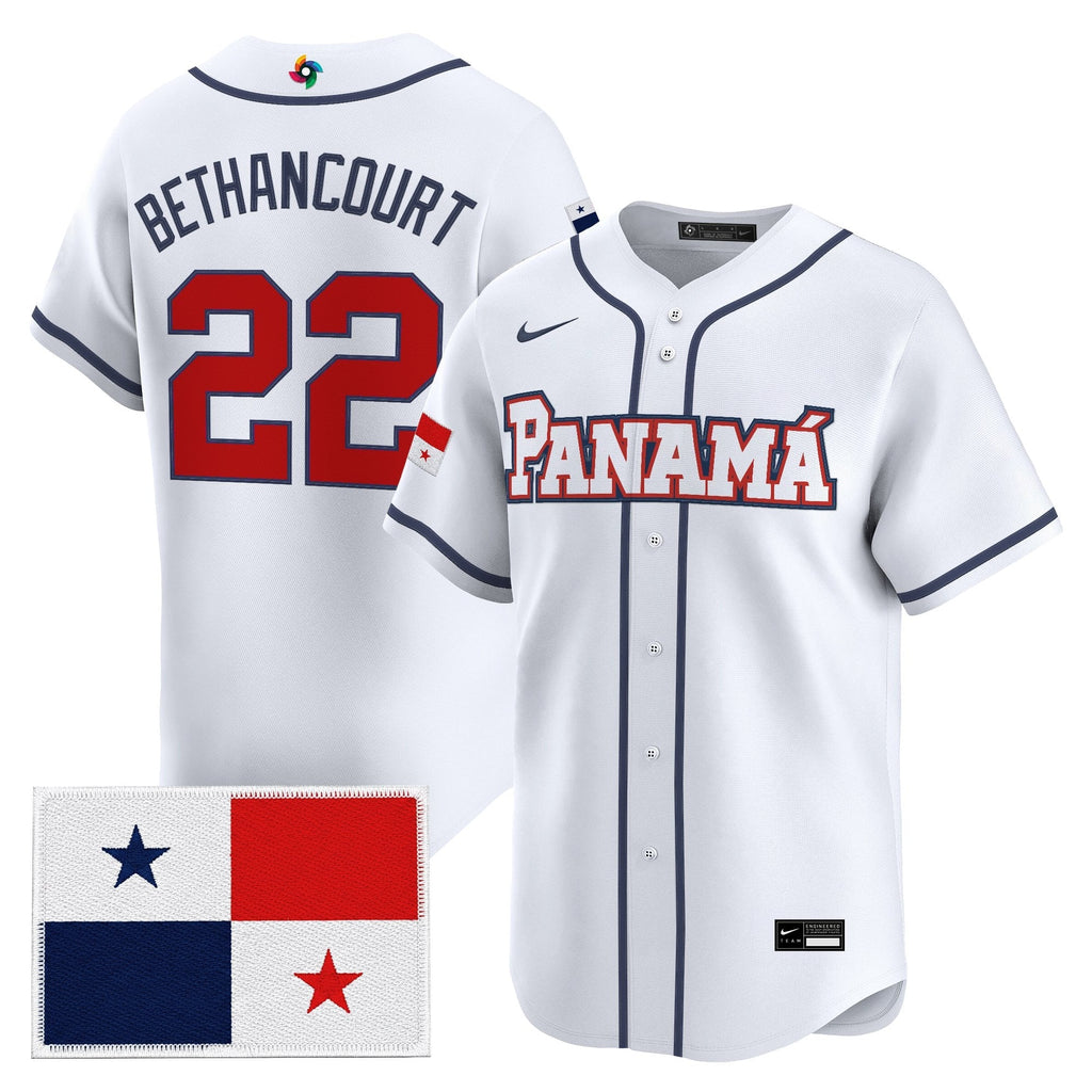 Team Panama 2026 World Baseball Classic Vapor Premier Jersey - All Stitched
