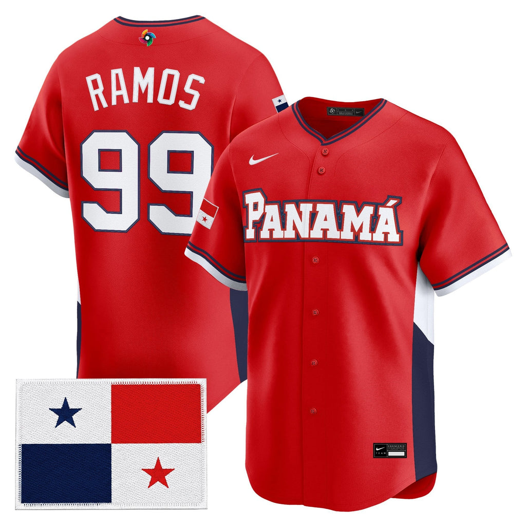 Team Panama 2026 World Baseball Classic Vapor Premier Jersey - All Stitched