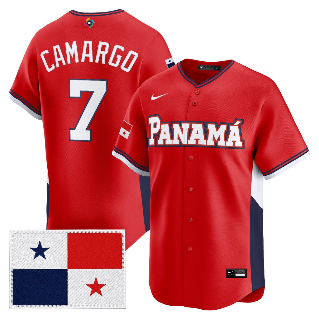 Team Panama 2026 World Baseball Classic Vapor Premier Jersey - All Stitched