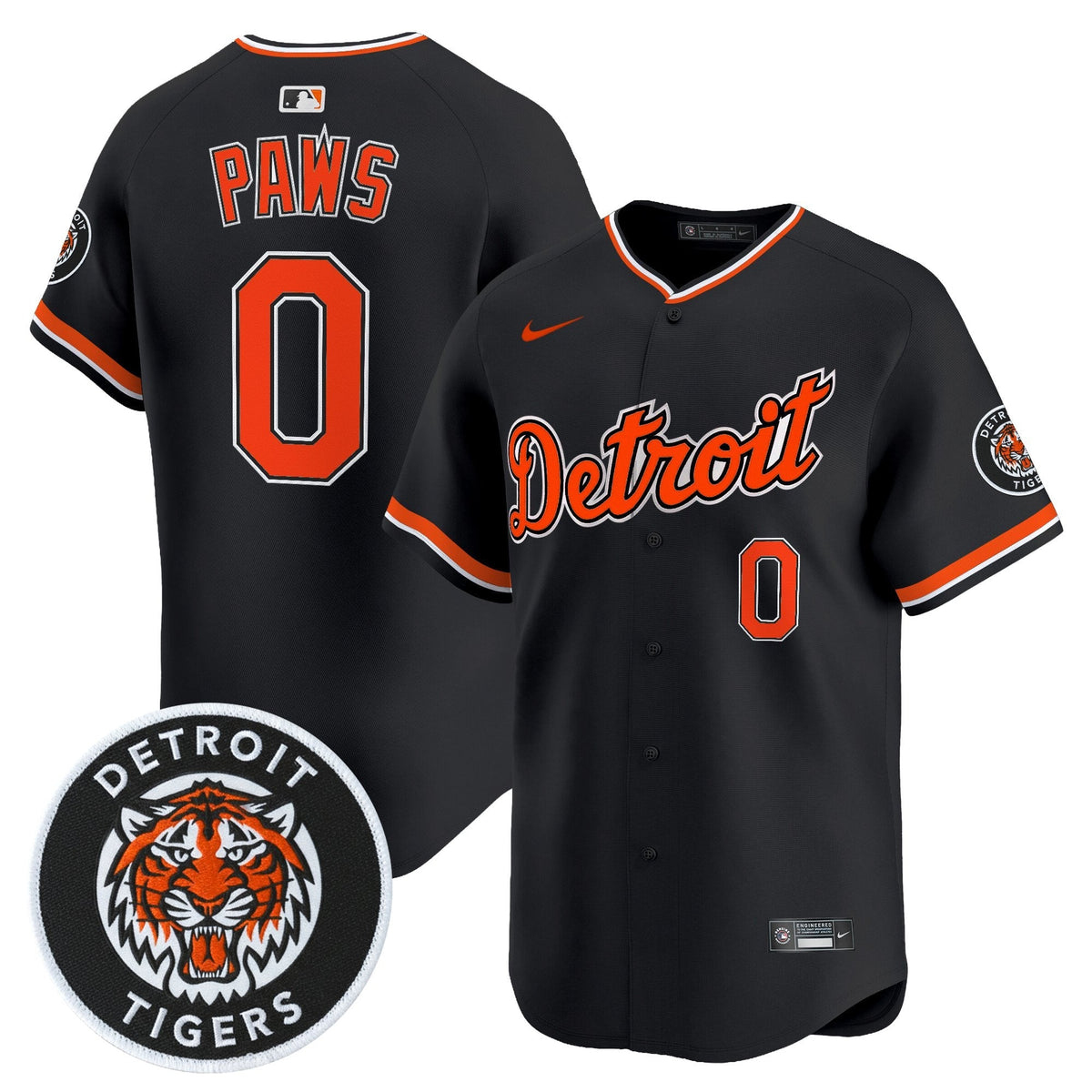 DET 2026 Alternate Vapor Premier Limited Men Jersey - All Stitched