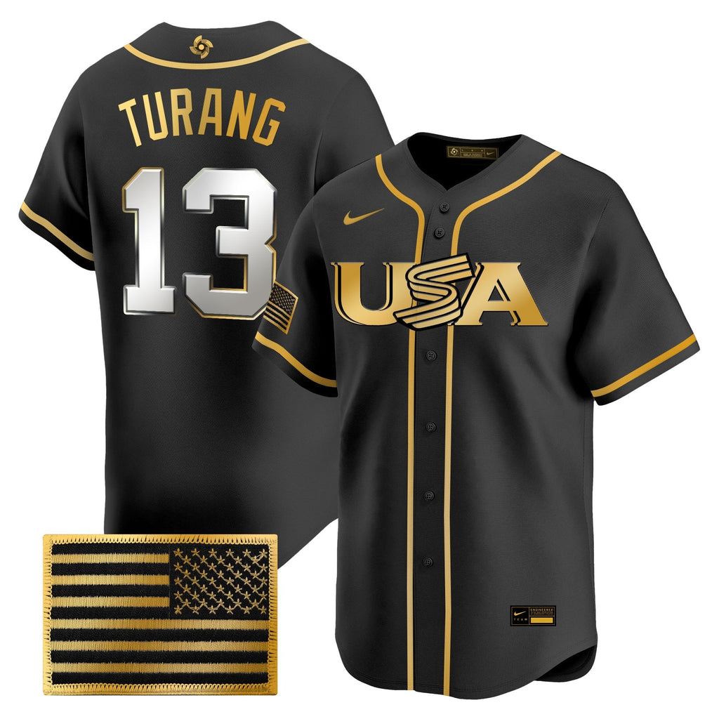 Team USA World Baseball Classic Vapor Premier Jersey - 2026 Roster - All Stitched