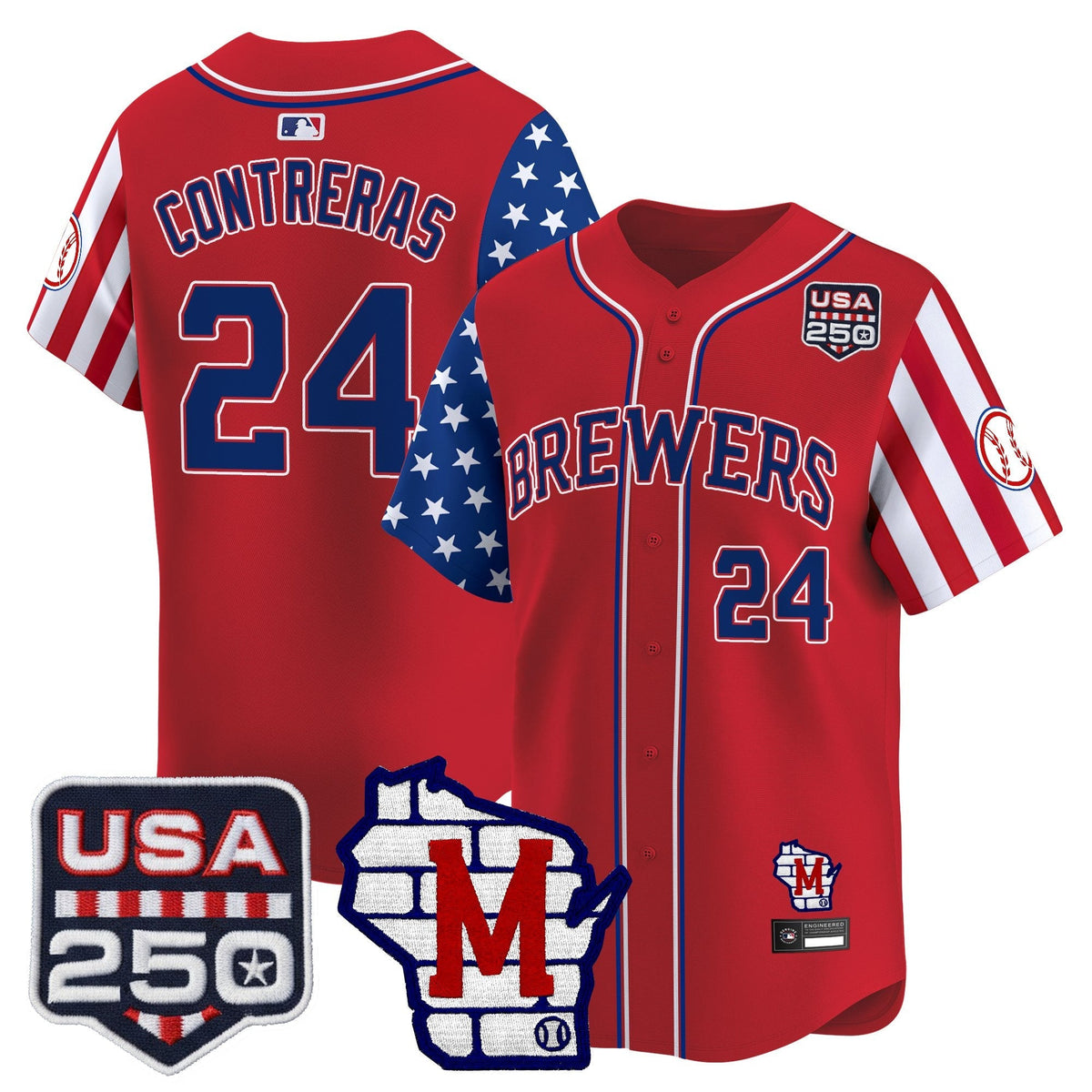 MIL "America250 Edition" Vapor Premier Limited Jersey - All Stitched