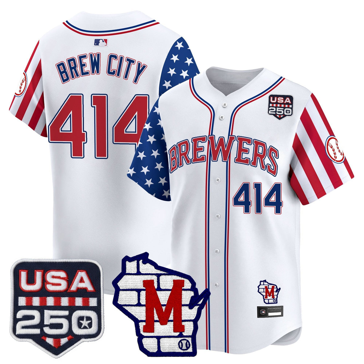 MIL "America250 Edition" Vapor Premier Limited Jersey - All Stitched