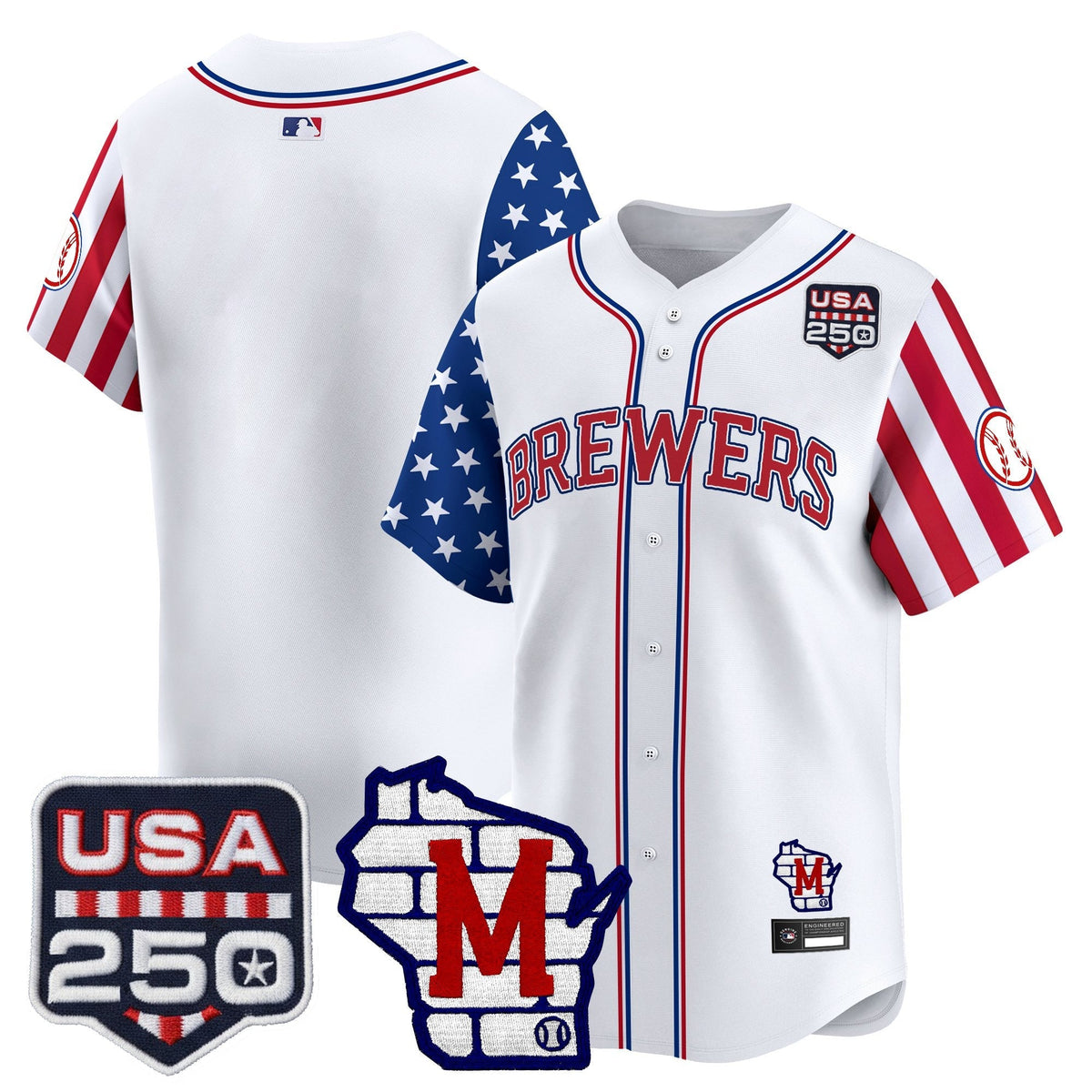 MIL "America250 Edition" Vapor Premier Limited Jersey - All Stitched