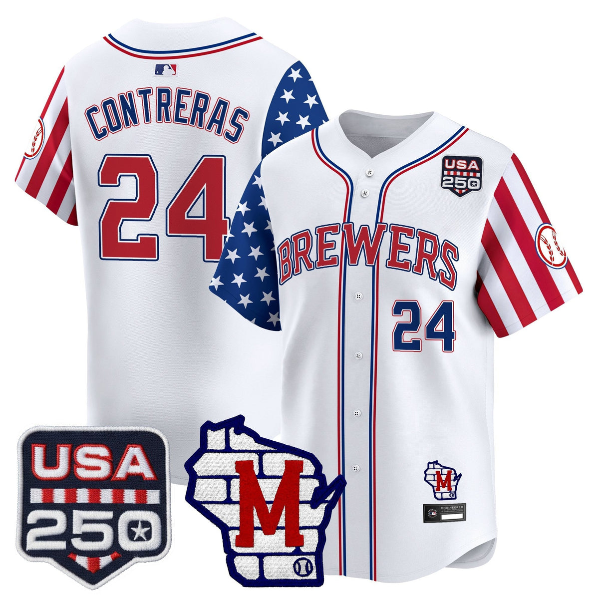 MIL "America250 Edition" Vapor Premier Limited Jersey - All Stitched