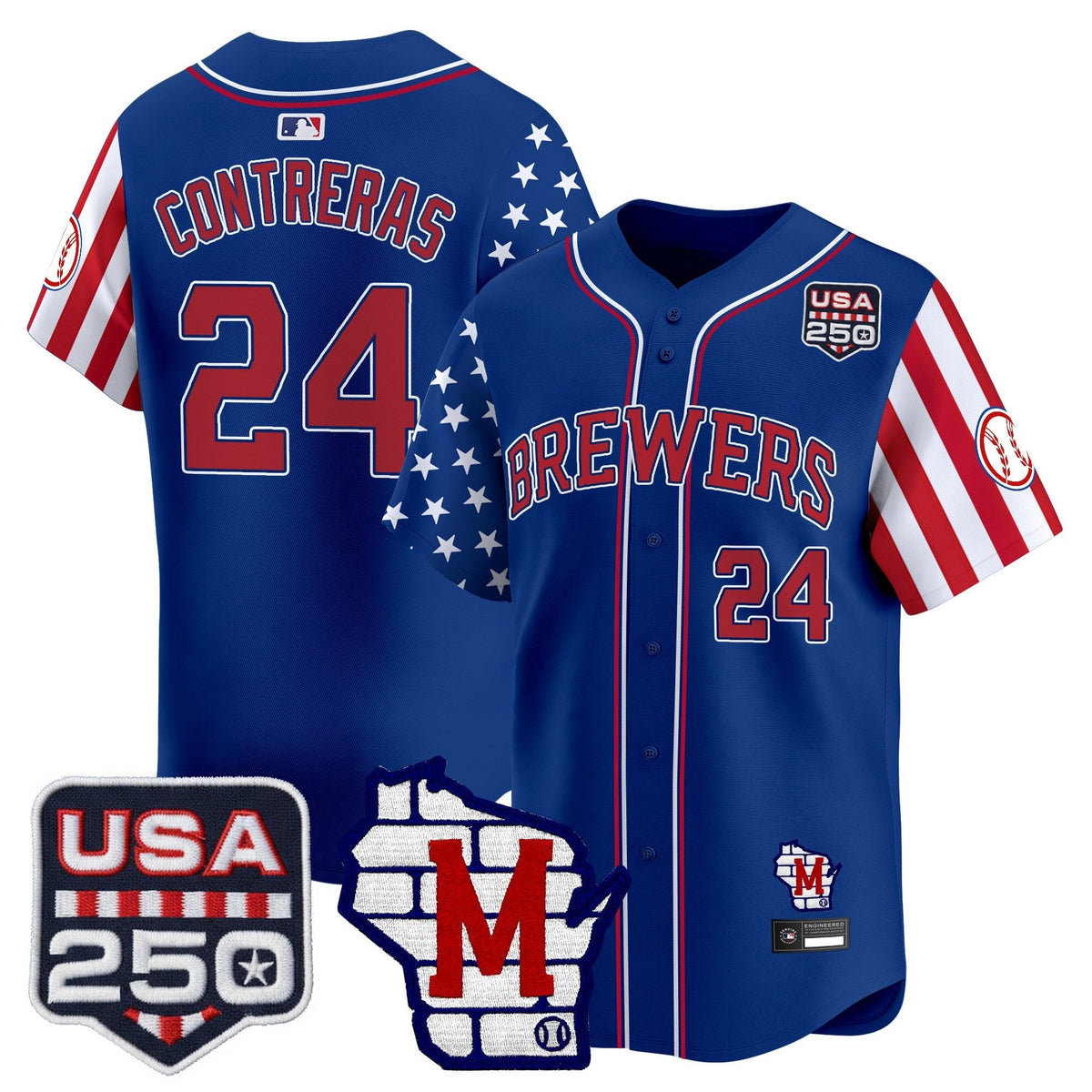 MIL "America250 Edition" Vapor Premier Limited Jersey - All Stitched