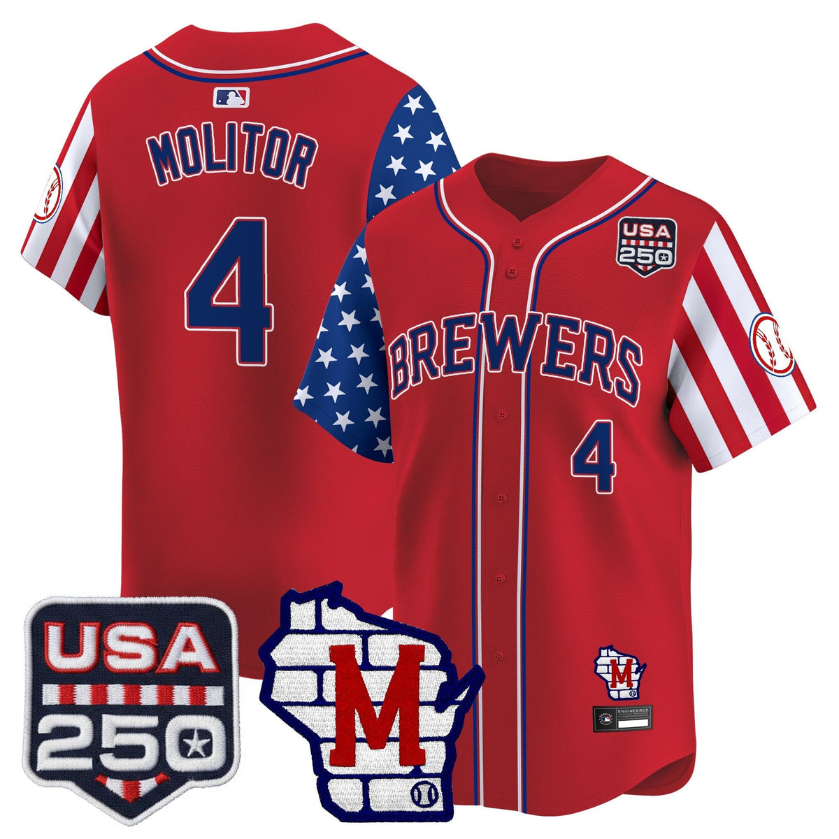 MIL "America250 Edition" Vapor Premier Limited Jersey - All Stitched