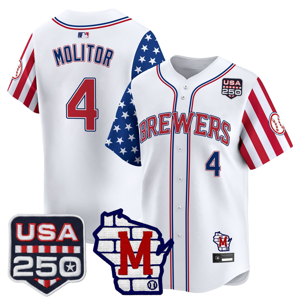 MIL "America250 Edition" Vapor Premier Limited Jersey - All Stitched