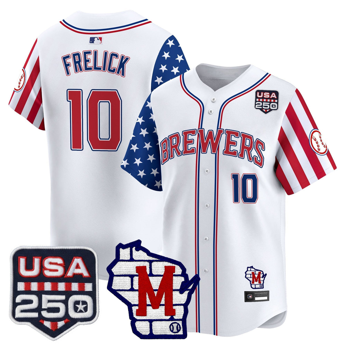 MIL "America250 Edition" Vapor Premier Limited Jersey - All Stitched