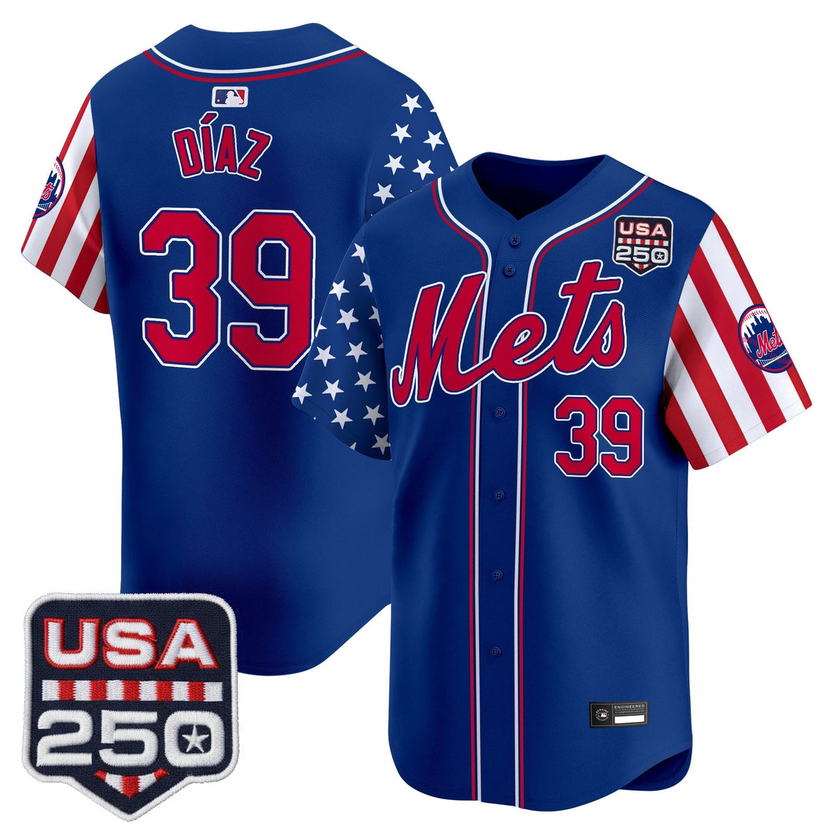 NYM "America250 Edition" Vapor Premier Limited Jersey - All Stitched