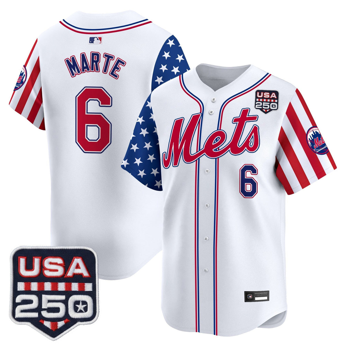 NYM "America250 Edition" Vapor Premier Limited Jersey - All Stitched
