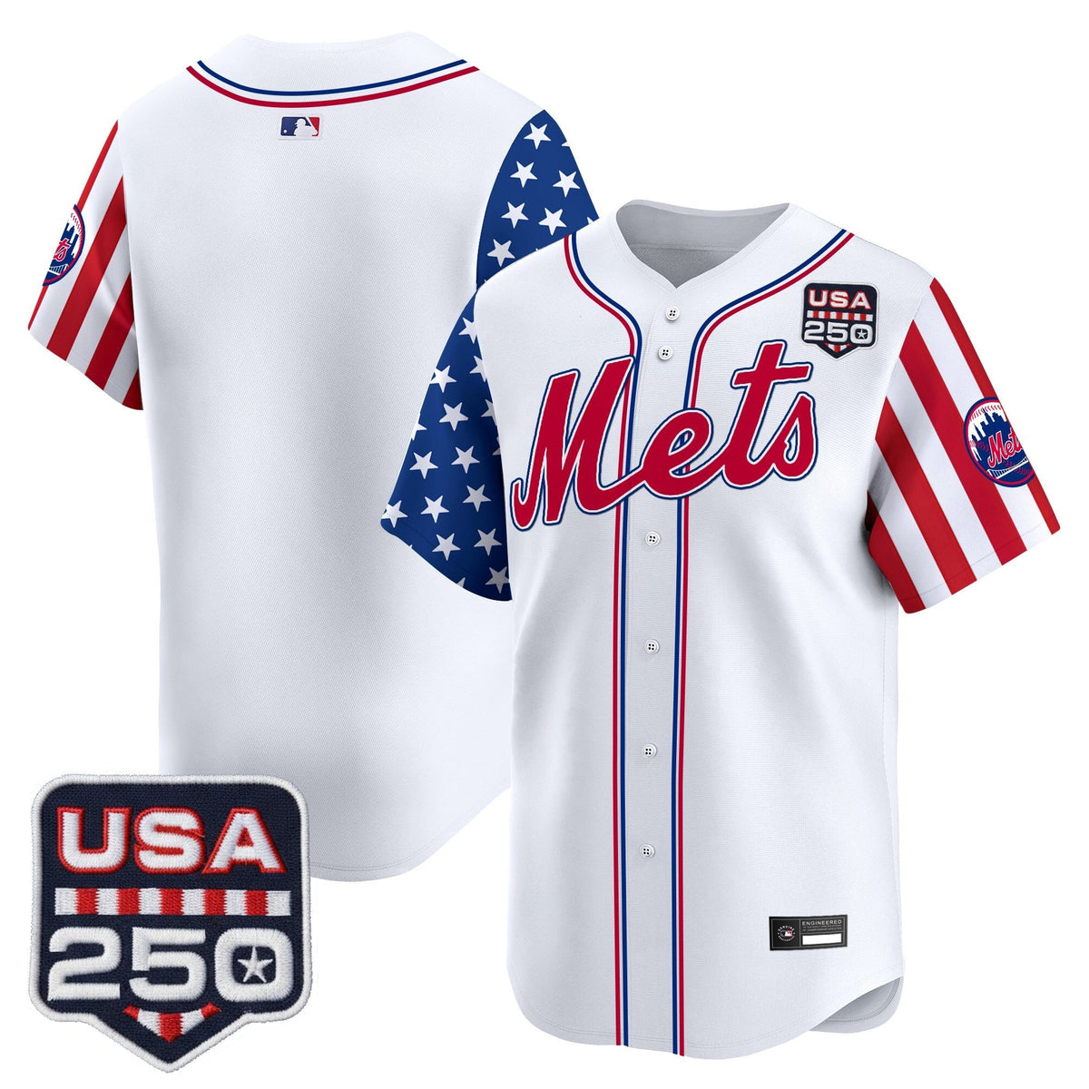 NYM "America250 Edition" Vapor Premier Limited Jersey - All Stitched