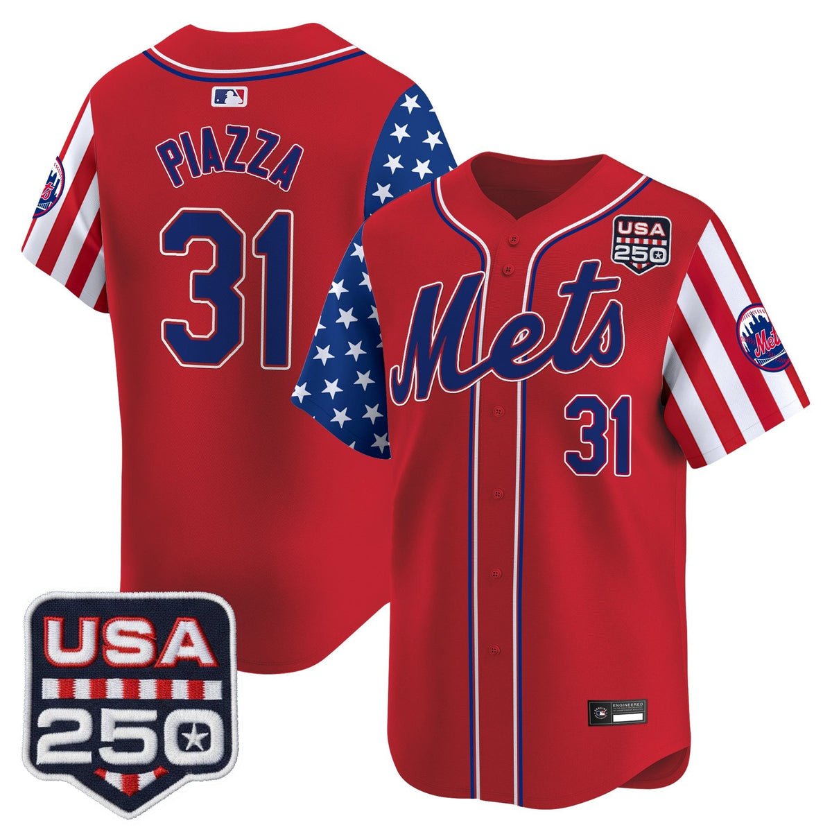 NYM "America250 Edition" Vapor Premier Limited Jersey - All Stitched