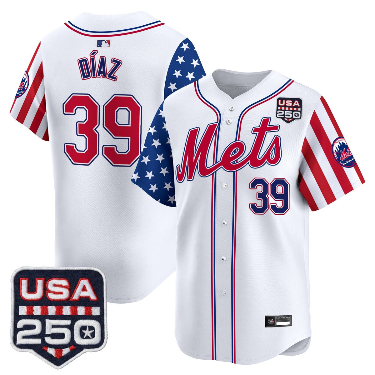 NYM "America250 Edition" Vapor Premier Limited Jersey - All Stitched