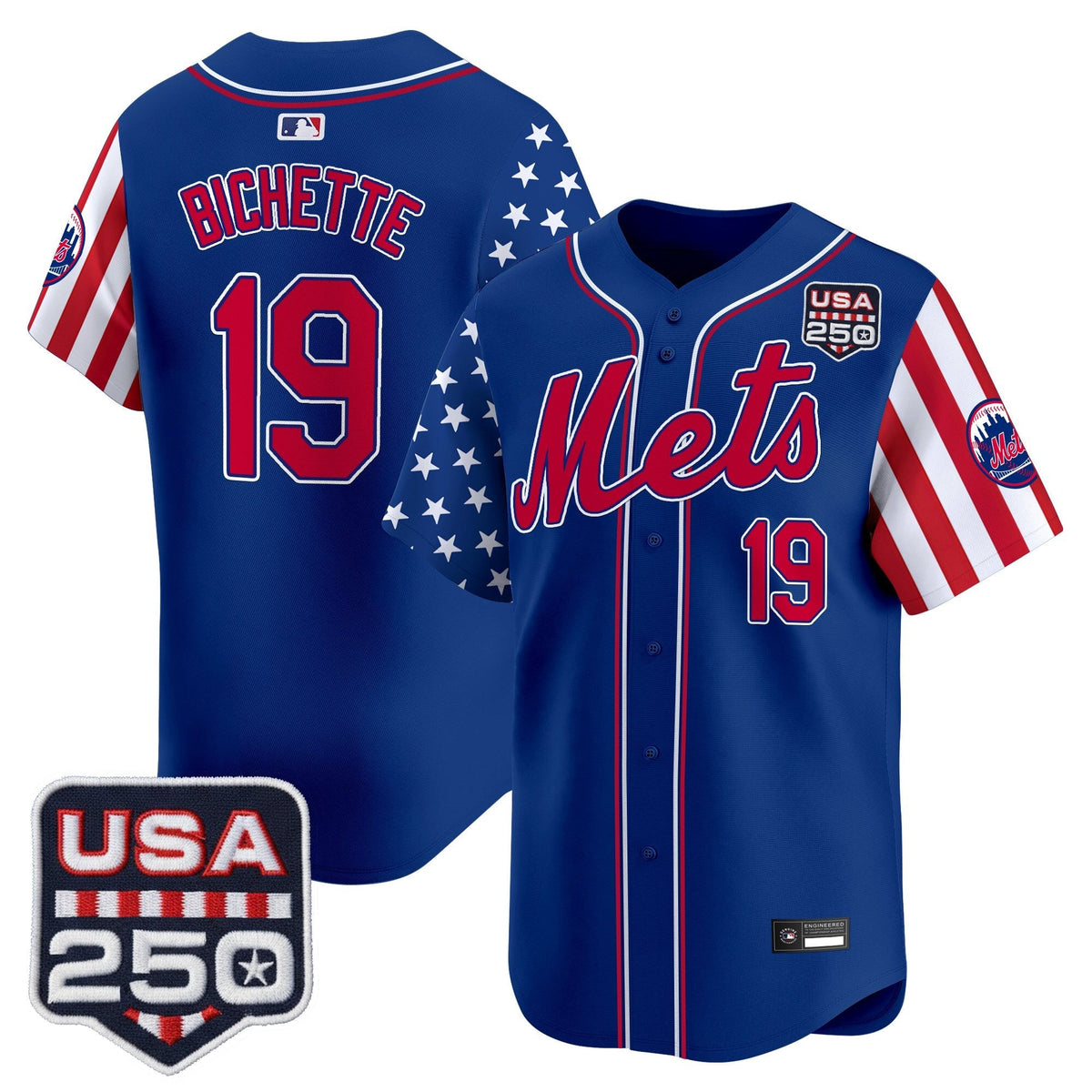 NYM "America250 Edition" Vapor Premier Limited Jersey - All Stitched