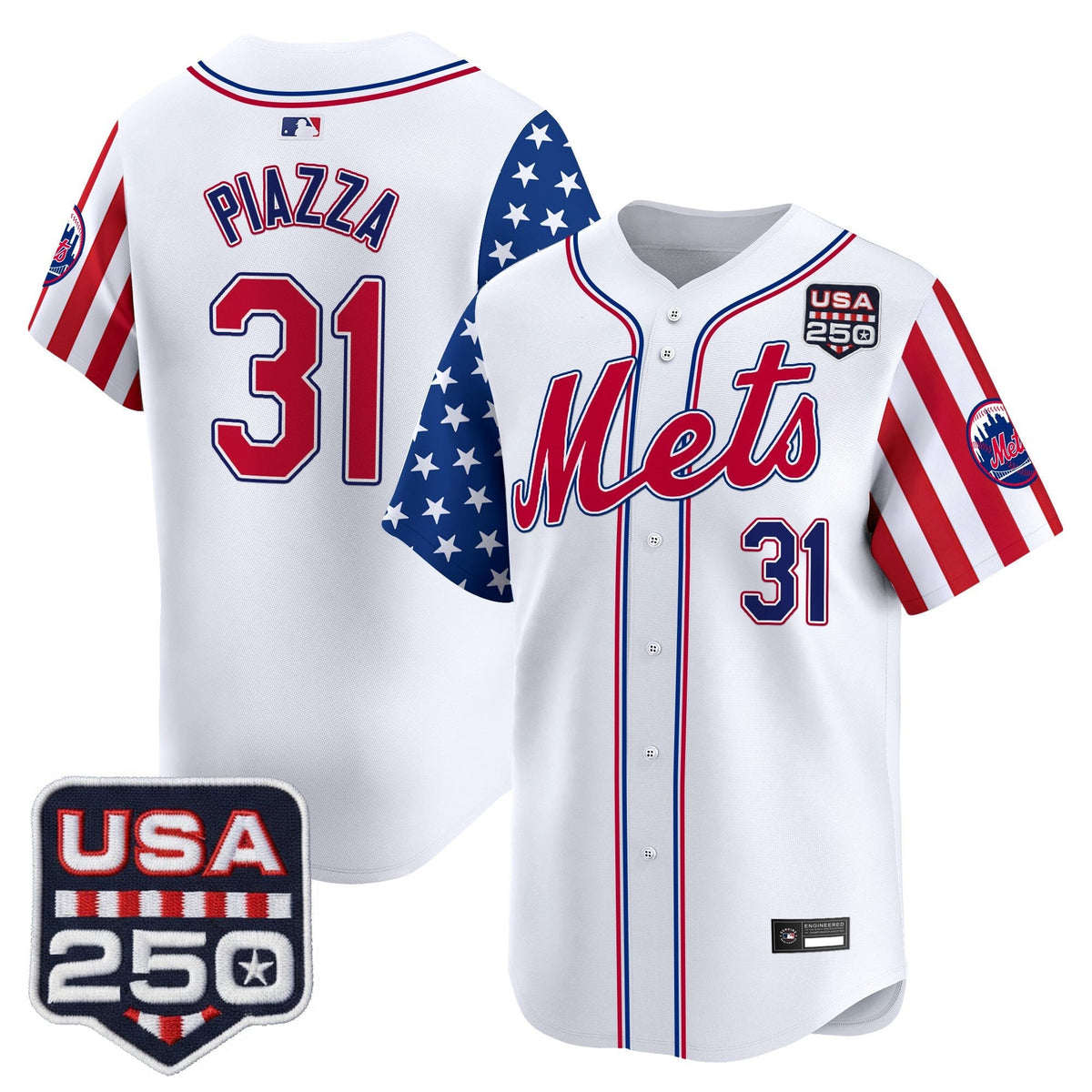 NYM "America250 Edition" Vapor Premier Limited Jersey - All Stitched