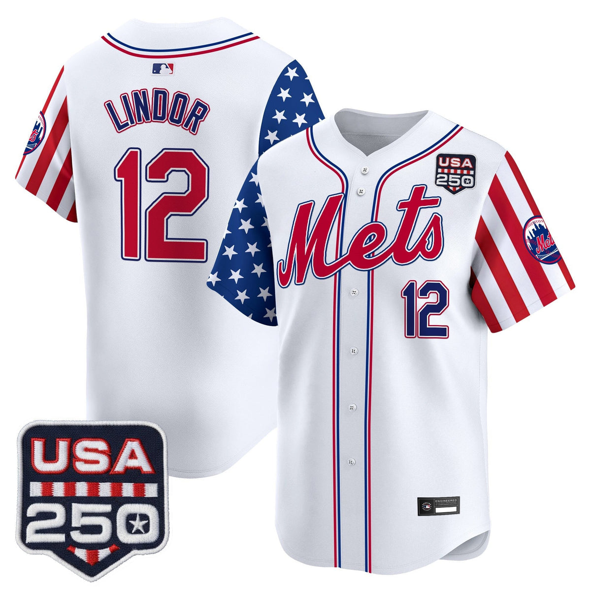 NYM "America250 Edition" Vapor Premier Limited Jersey - All Stitched