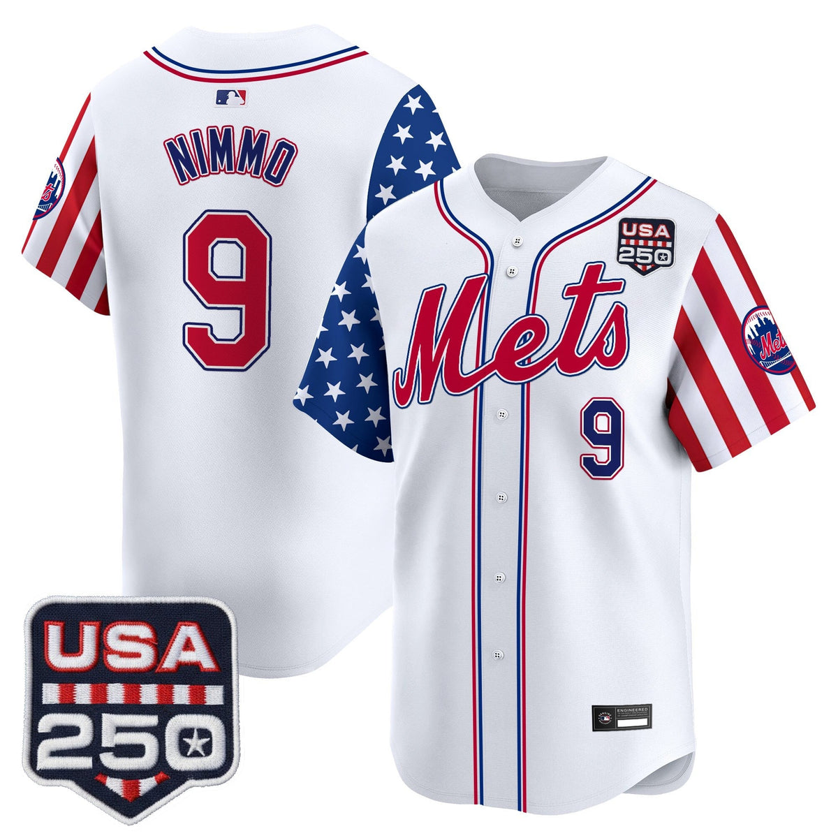 NYM "America250 Edition" Vapor Premier Limited Jersey - All Stitched