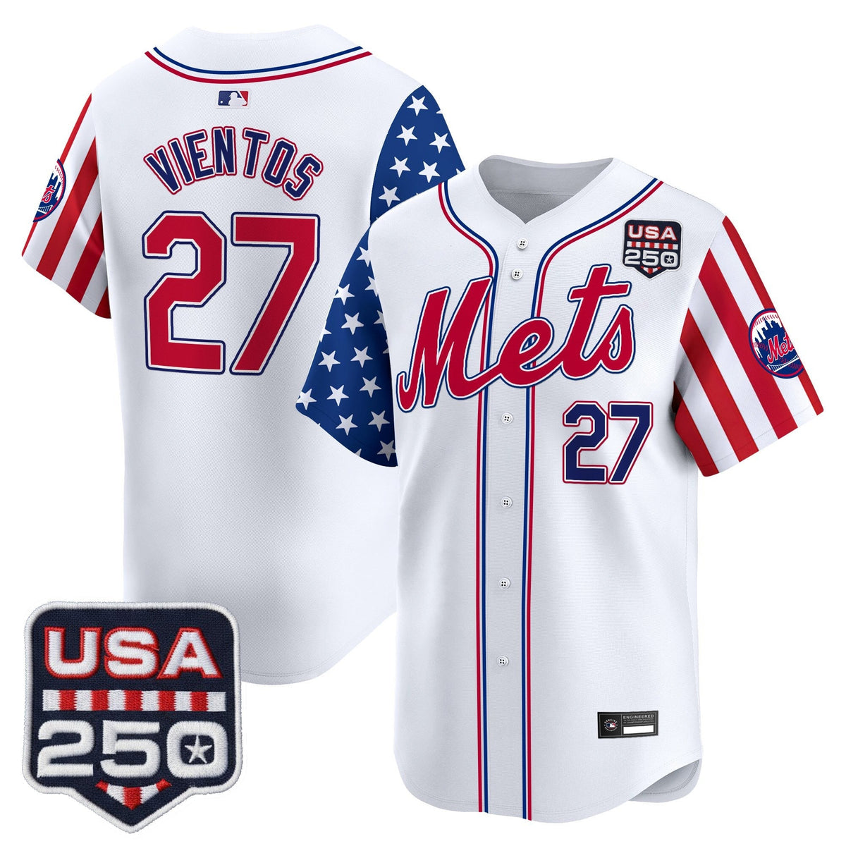 NYM "America250 Edition" Vapor Premier Limited Jersey - All Stitched