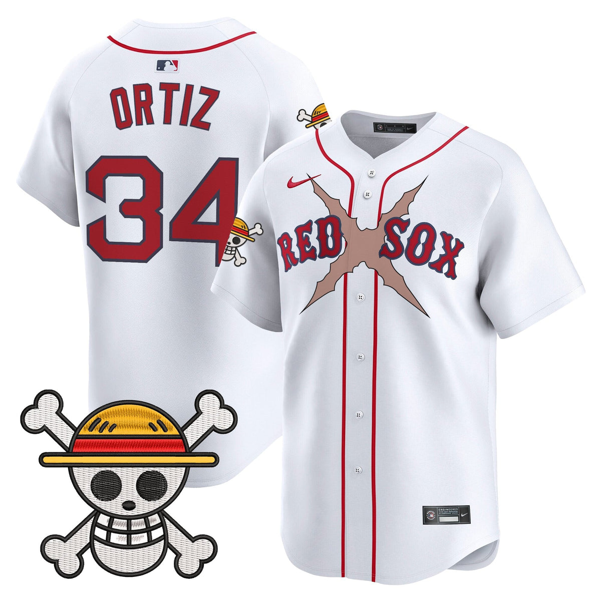 BOS x One Piece Vapor Premier Limited Jersey - Stitched