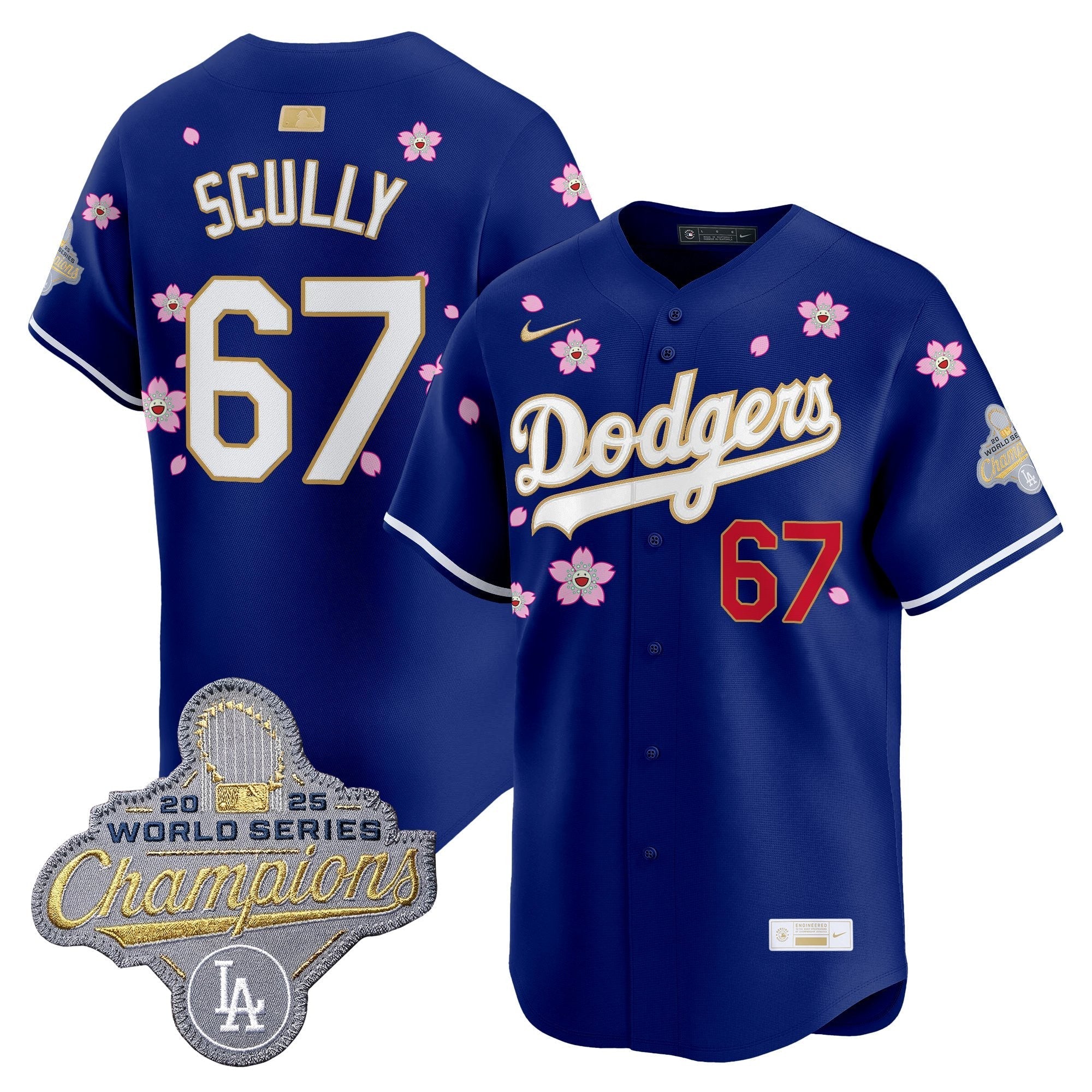 LAD "Tokyo Series x Gold Collection" Vapor Premier Limited Jersey - All Stitched