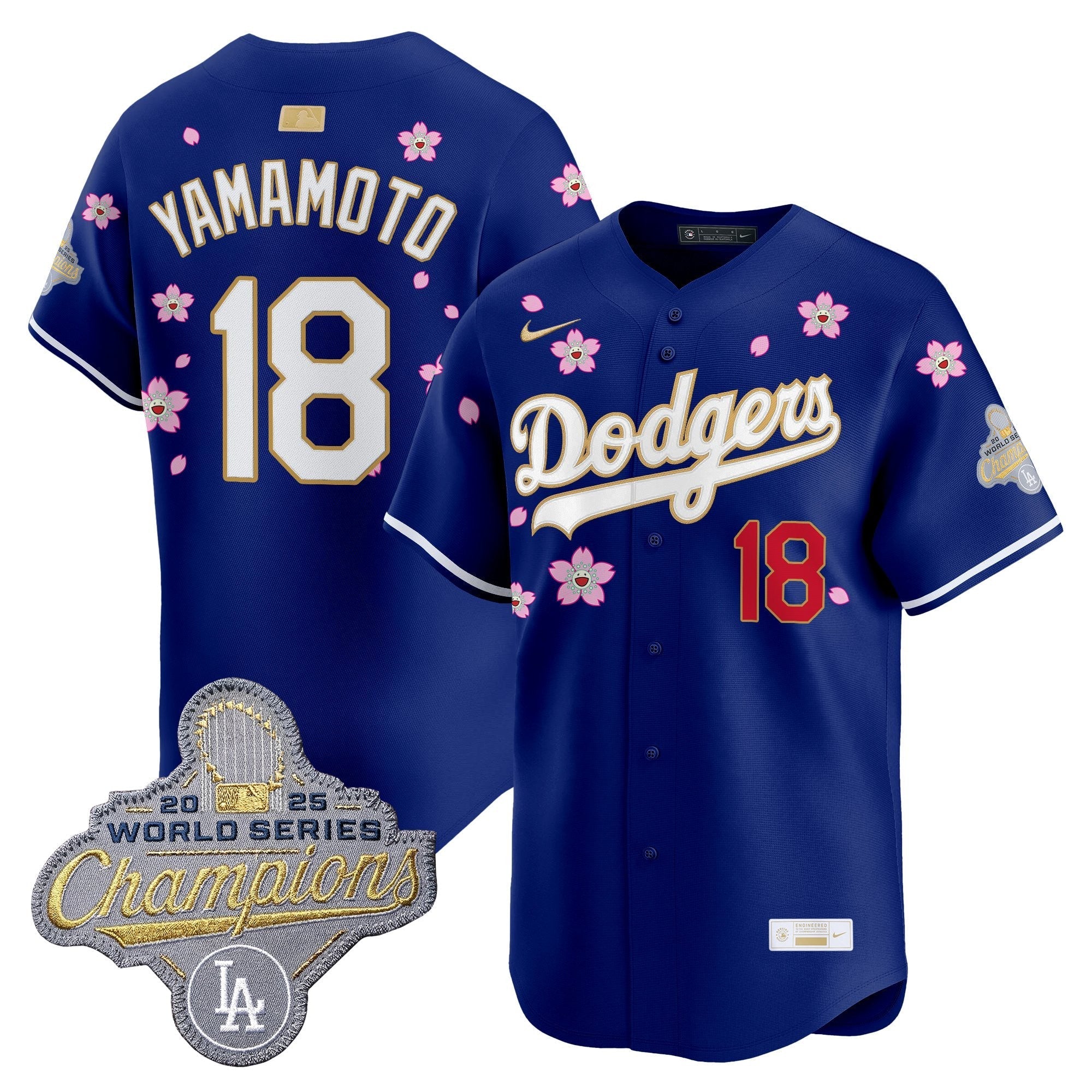 LAD "Tokyo Series x Gold Collection" Vapor Premier Limited Jersey - All Stitched