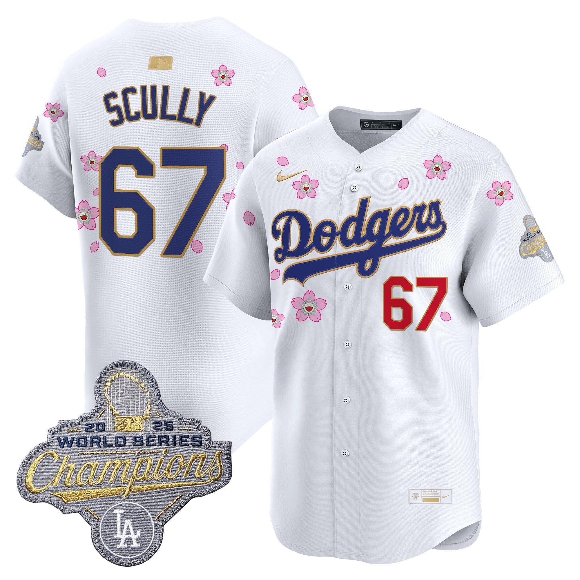 LAD "Tokyo Series x Gold Collection" Vapor Premier Limited Jersey - All Stitched