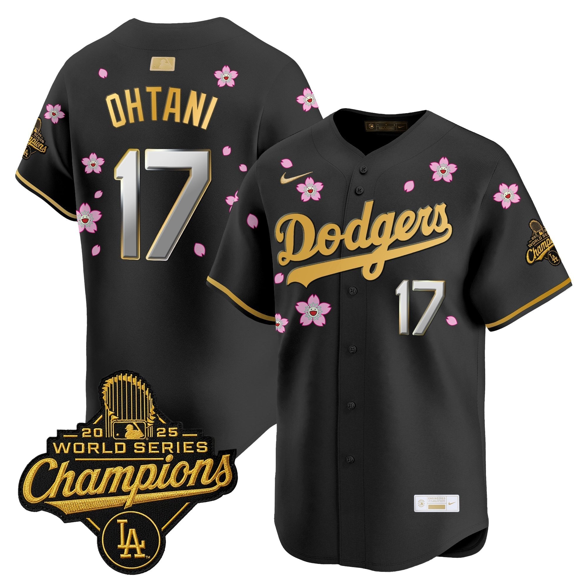 LAD "Tokyo Series x Gold Collection" Vapor Premier Limited Jersey - All Stitched