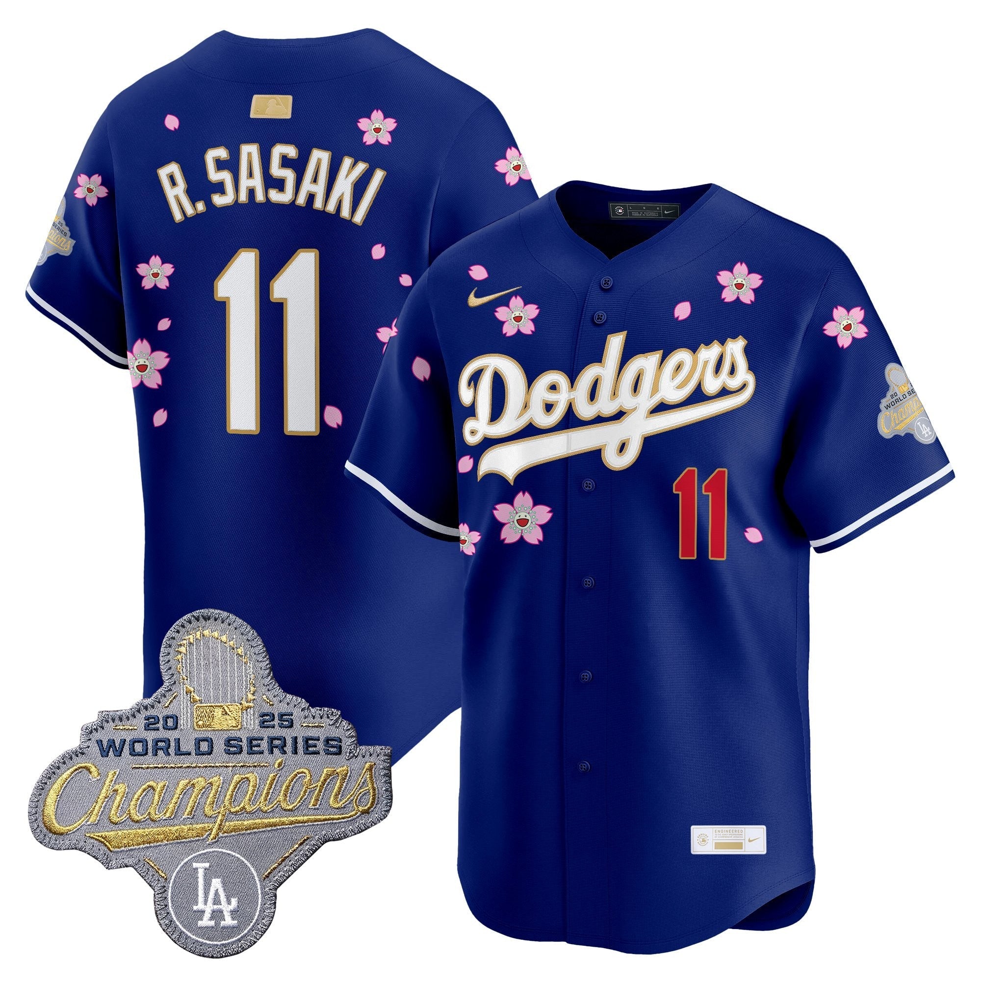 LAD "Tokyo Series x Gold Collection" Vapor Premier Limited Jersey - All Stitched