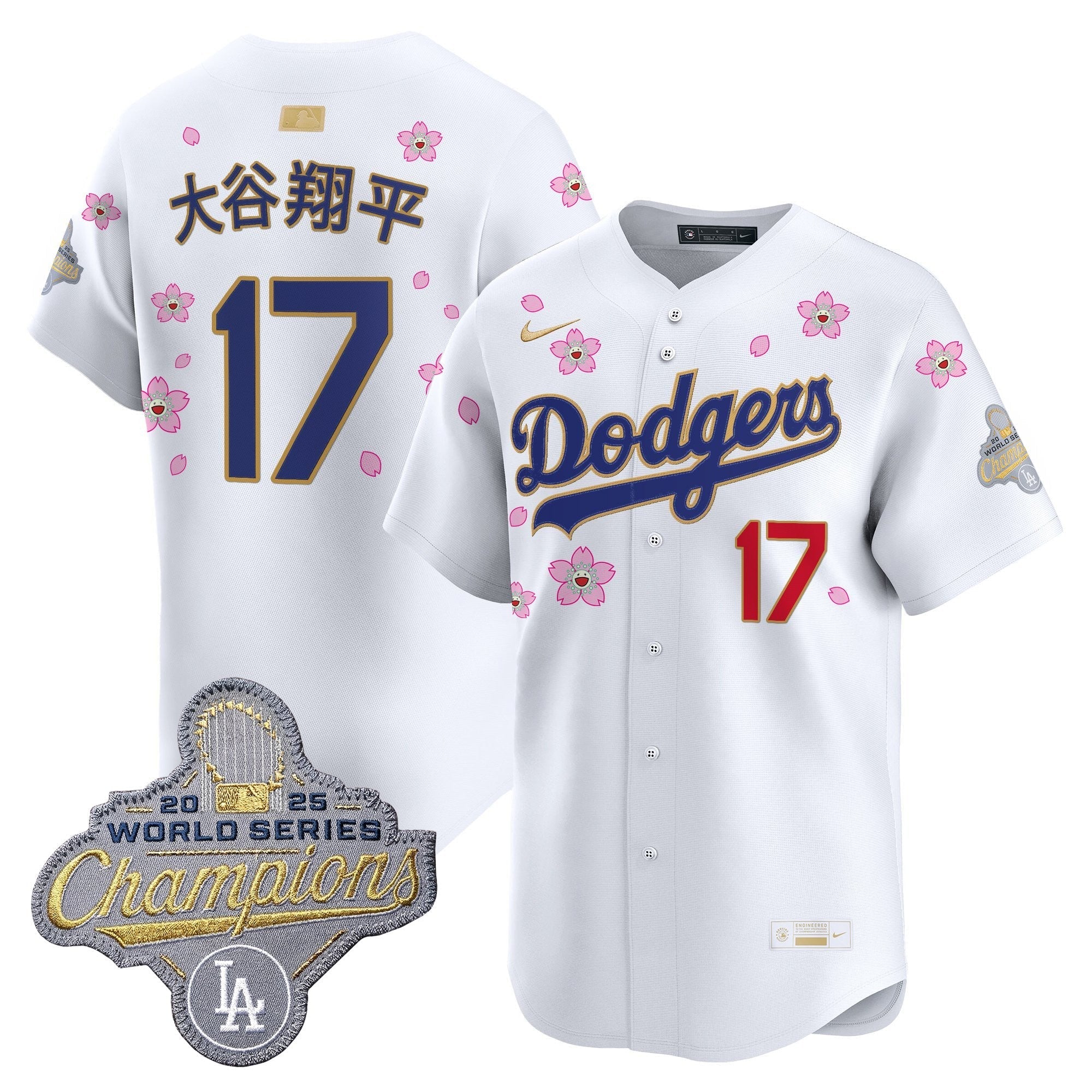 LAD "Tokyo Series x Gold Collection" Vapor Premier Limited Jersey - All Stitched