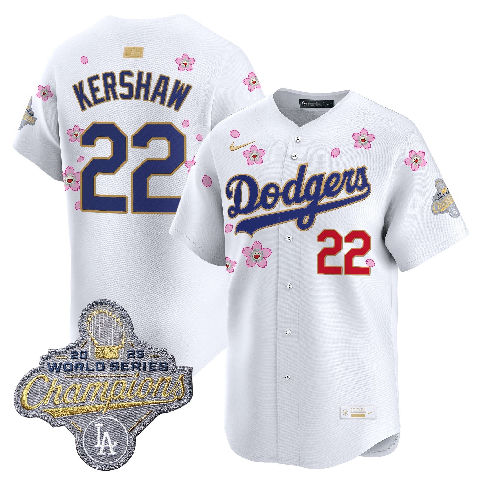 LAD "Tokyo Series x Gold Collection" Vapor Premier Limited Jersey - All Stitched