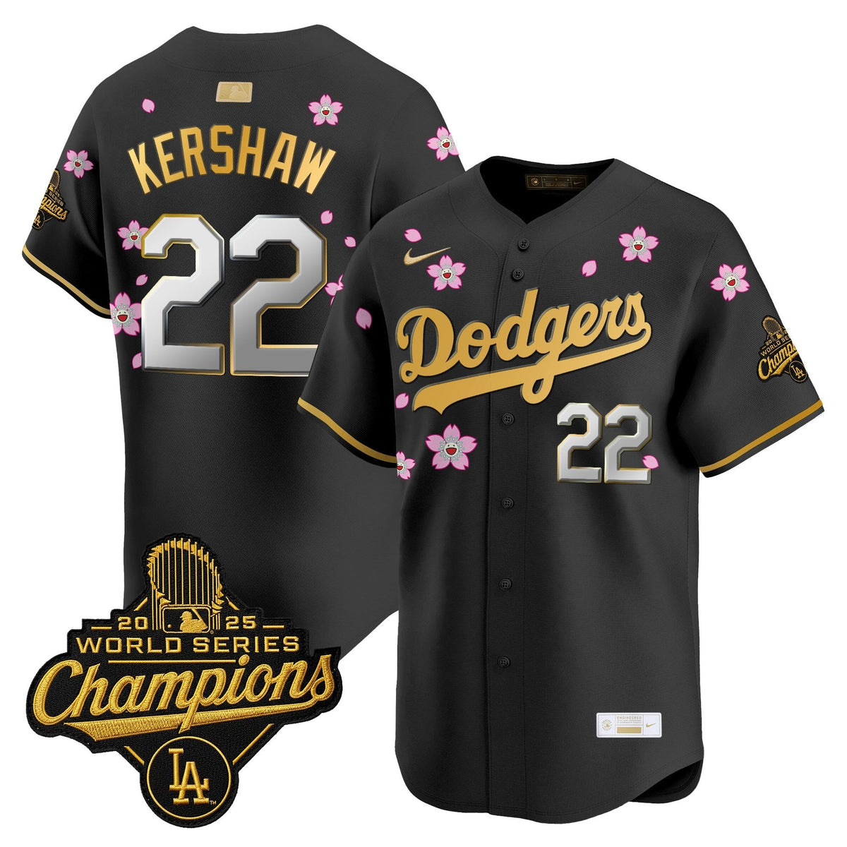 LAD "Tokyo Series x Gold Collection" Vapor Premier Limited Jersey - All Stitched