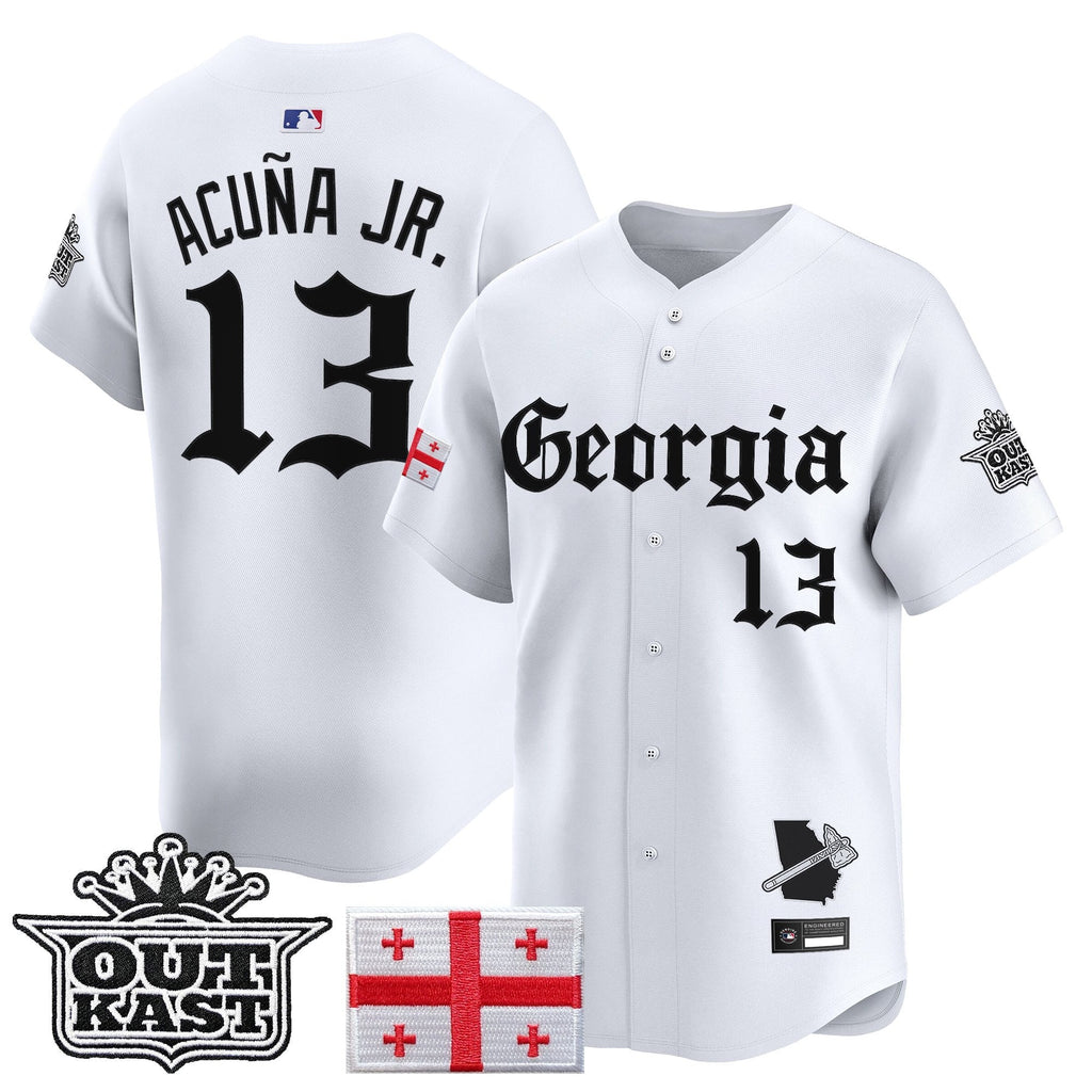 ATL 'Georgia x Outkast Gothic Edition' Vapor Premier Limited Jersey - All Stitched
