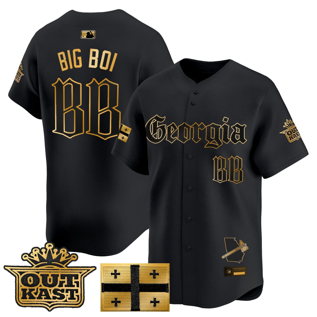 ATL 'Georgia x Outkast Gothic Edition' Vapor Premier Limited Jersey - All Stitched
