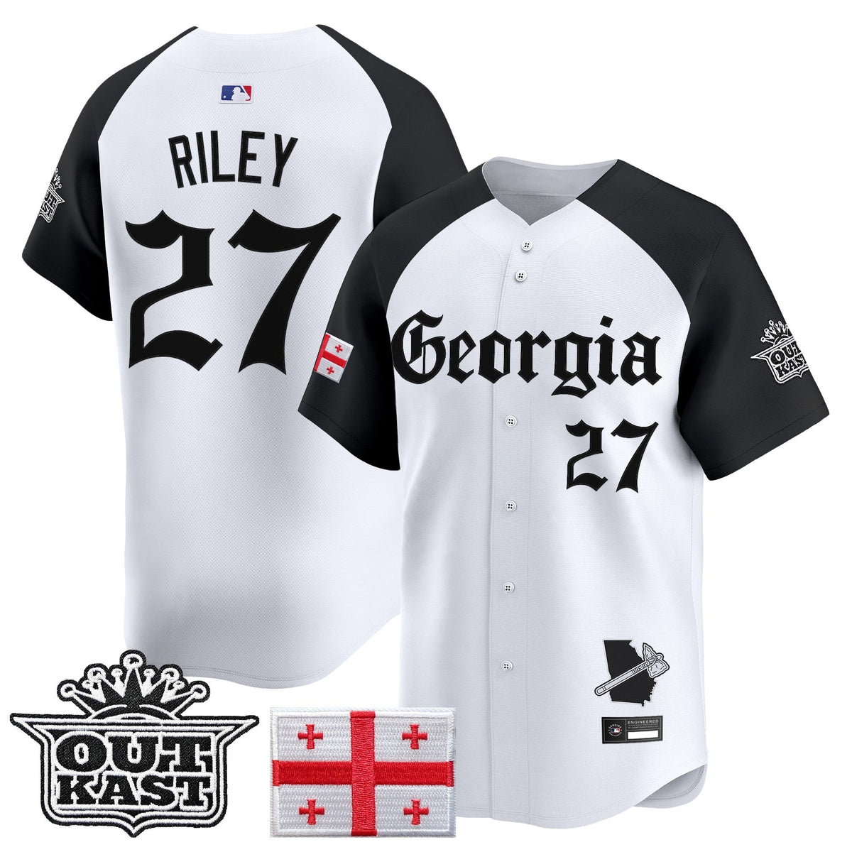 ATL 'Georgia x Outkast Gothic Edition' Vapor Premier Limited Jersey - All Stitched