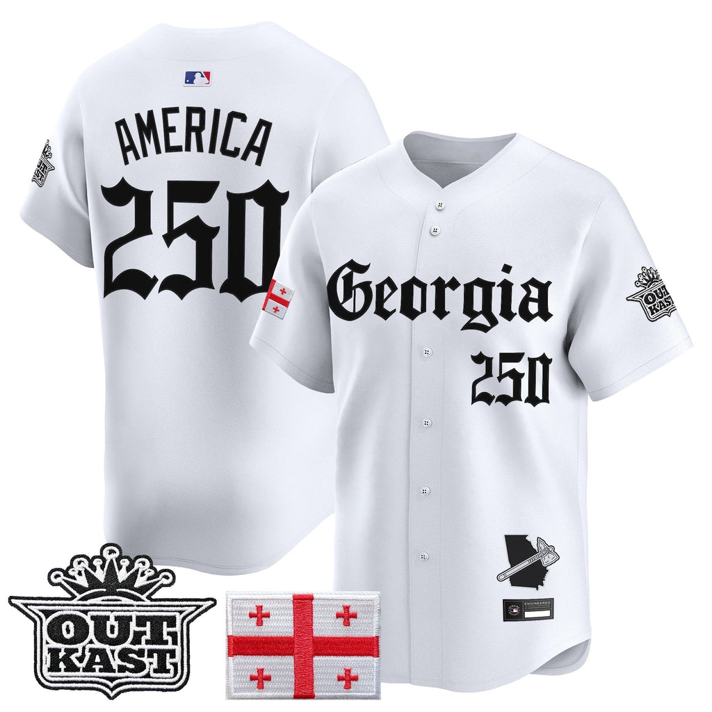 ATL 'Georgia x Outkast Gothic Edition' Vapor Premier Limited Jersey - All Stitched