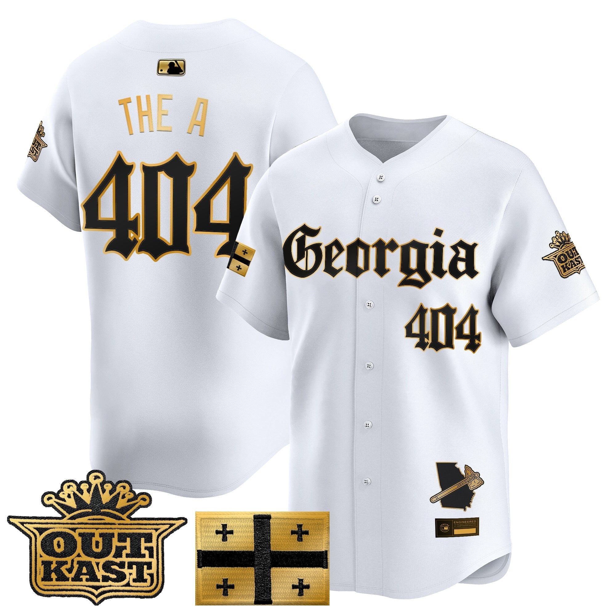 ATL 'Georgia x Outkast Gothic Edition' Vapor Premier Limited Jersey - All Stitched