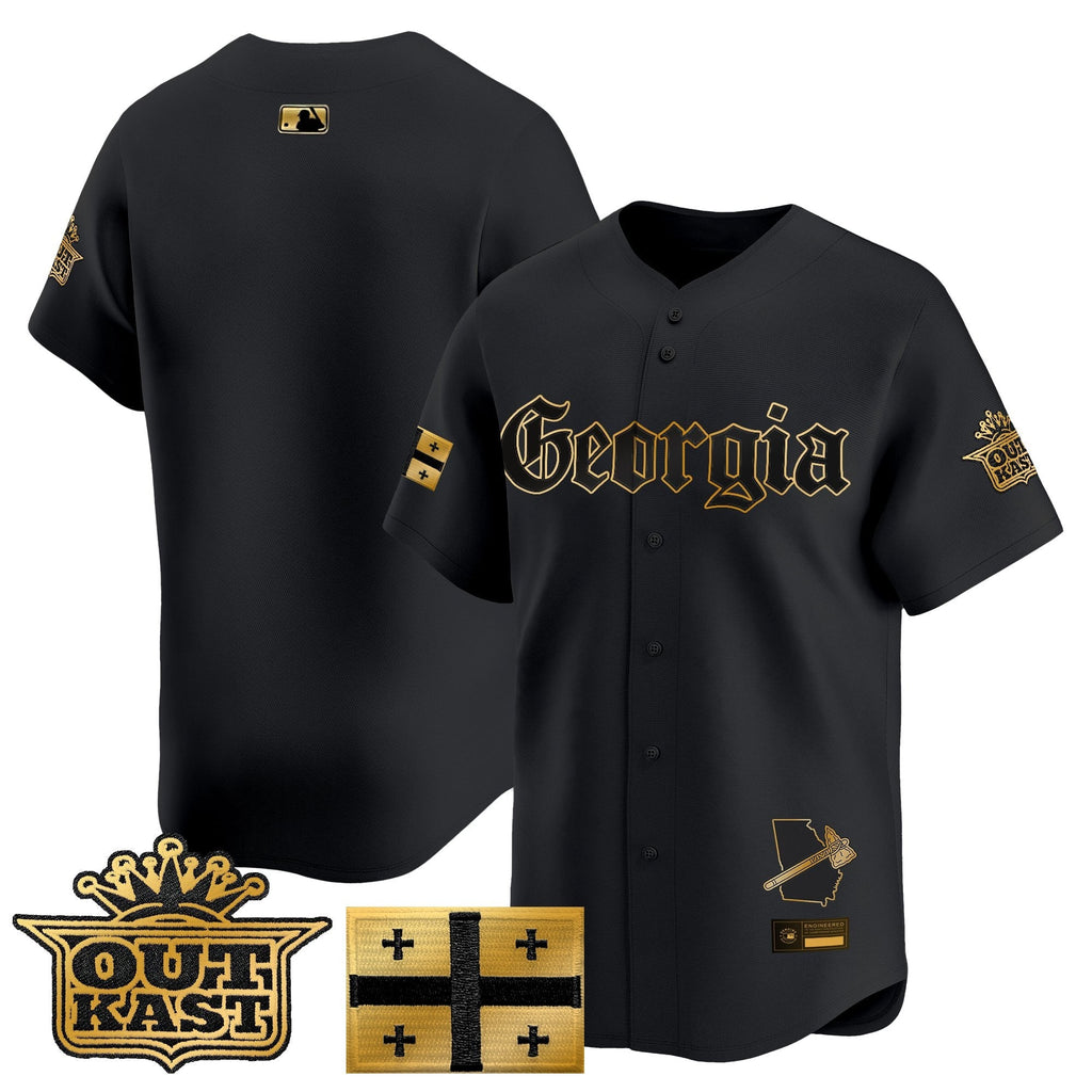 ATL 'Georgia x Outkast Gothic Edition' Vapor Premier Limited Jersey - All Stitched
