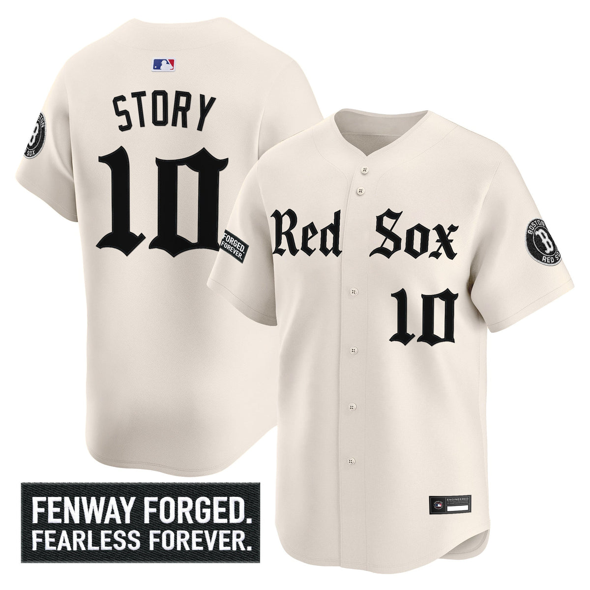 BOS 'Gothic Edition' Vapor Premier Limited Men Jersey - All Stitched