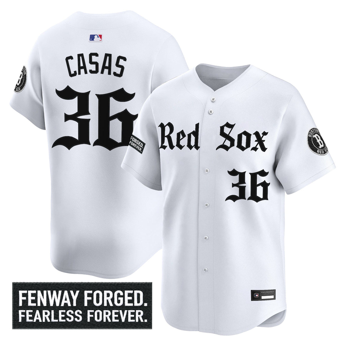 BOS 'Gothic Edition' Vapor Premier Limited Men Jersey - All Stitched