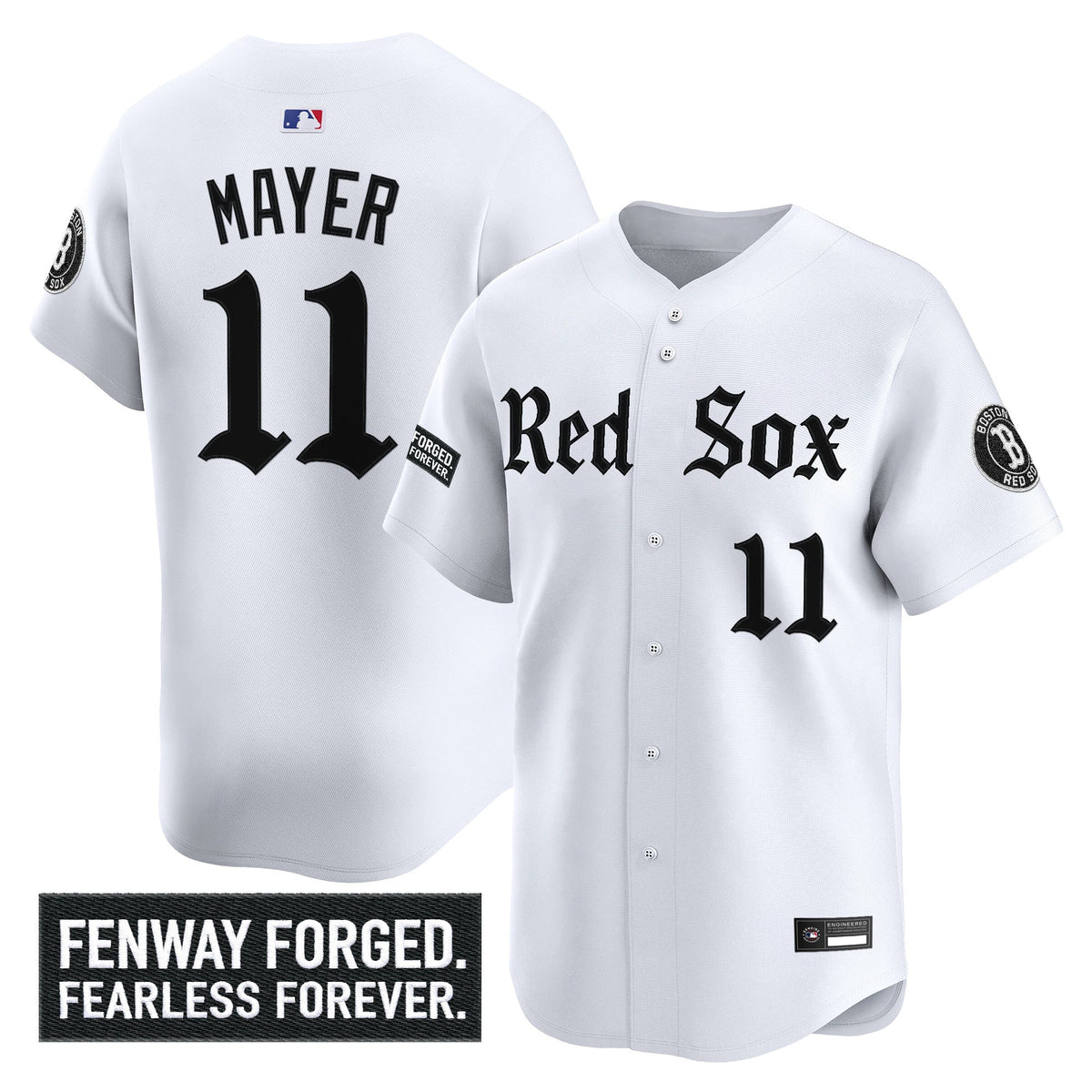BOS 'Gothic Edition' Vapor Premier Limited Men Jersey - All Stitched