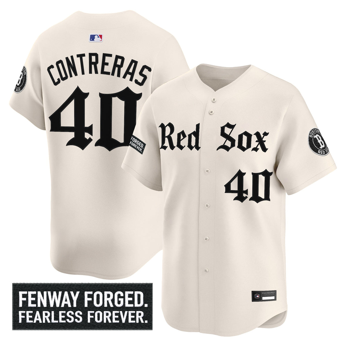 BOS 'Gothic Edition' Vapor Premier Limited Men Jersey - All Stitched