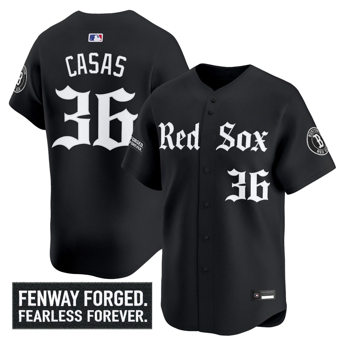 BOS 'Gothic Edition' Vapor Premier Limited Men Jersey - All Stitched