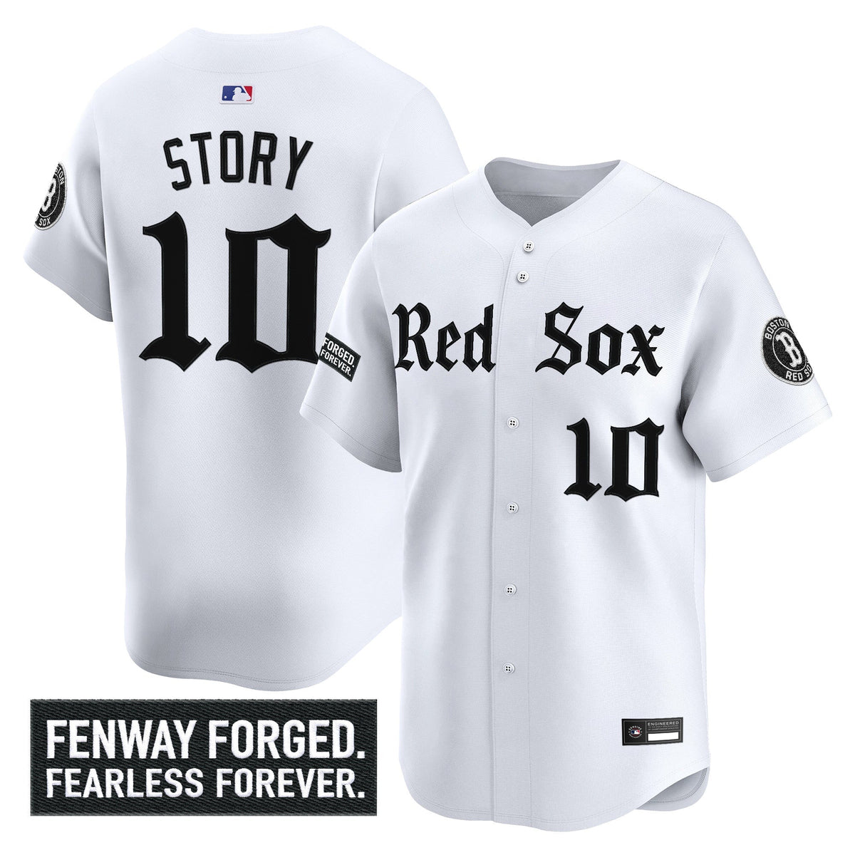 BOS 'Gothic Edition' Vapor Premier Limited Men Jersey - All Stitched